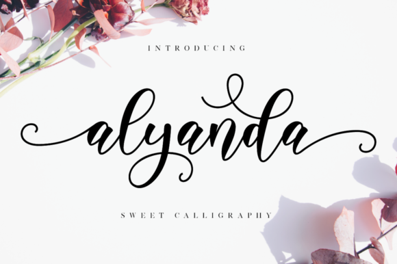 Alyanda Script: The Elegant Typeface for Boutique Brand Identity