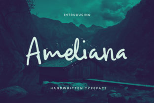 Ameliana Script Typeface Review: Authentic Handwritten Fonts for Branding