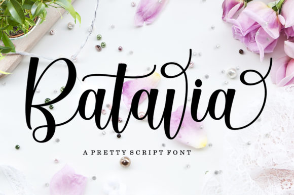 Batavia Script Typeface Review for Handmade Branding