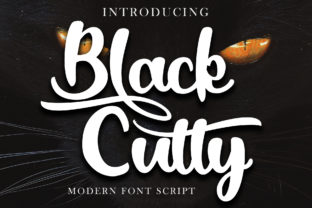 Black Catty Script: The Handwritten Font for Authentic Brand Identity
