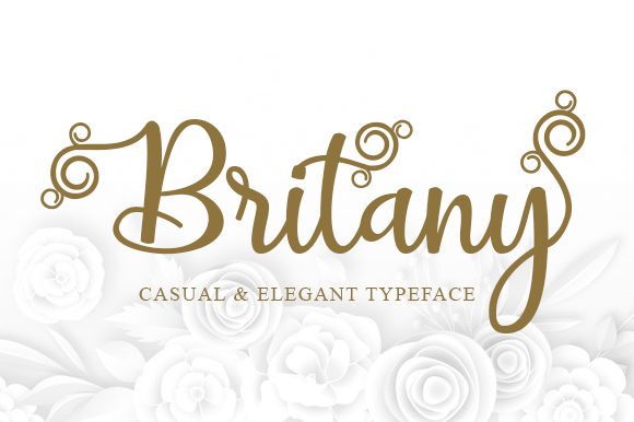 Britany Script for Elegant Brand Identity Projects