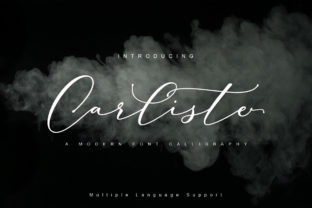 Carliste Script Typeface for Luxurious Brand Design