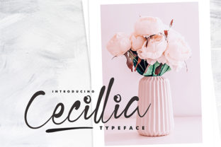 Cecilia Script: The Handwritten Typeface for Luxurious Craft Designs