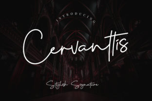 Cervanttis Script: The Handwritten Typeface for Editorial Design