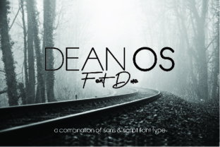 Dean Os Duo Typeface for Elegant Branding and Wedding Design