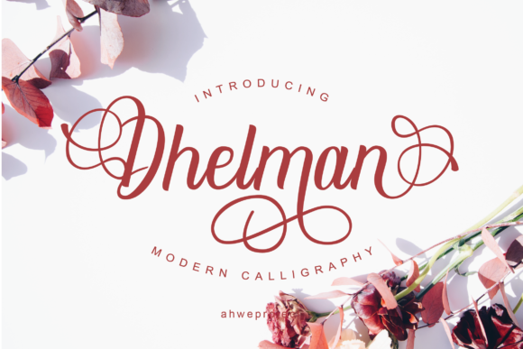 Dhelman Script: Elevate Your Brand Identity With Stunning Handwritten Typography