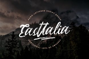 Easttalia Script: The Brush Typeface for High-Impact Campaign Visuals