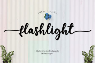 Flashlight Script: A Modern Handwritten Typeface for Brand Campaigns