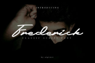 Frederick Script Typeface for Elegant Branding