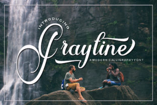 Graytine Script Typeface for Editorial Design