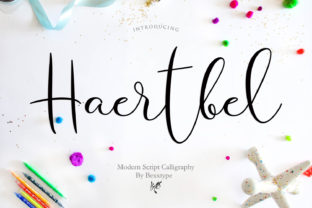 Haertbel Script: A Sweet and Charming Typeface for Digital Branding