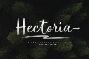 Hectoria Script: A Handwritten Typeface for Authentic Brand Identity