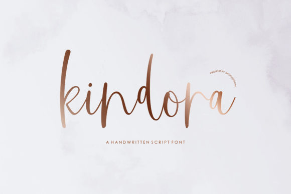 Kindora Script: The Elegant Typeface for Polished Brand Identity