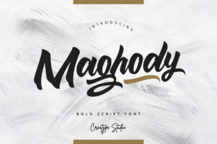 Maghody Script Typeface for Bold Brand Visuals