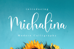 Michalina Script: A Relaxed Summer Vibe for Handmade Branding