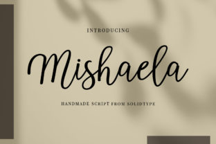 Mishaela Script: The Handwritten Typeface for Authentic Brand Identity