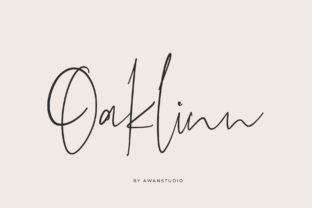 Oaklinn Script: The Elegant Typeface for Standout Campaign Visuals