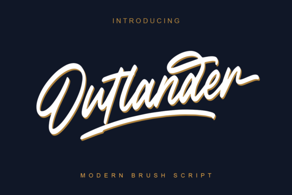 Outlander Brush Script: The Handwritten Typeface for Brand Consistency