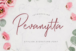 Pevanytta Script: The Sweet and Cool Typeface for Authentic Branding