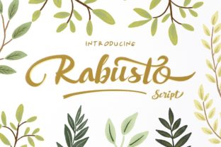 Rabusto Script: The Sweet Handwritten Typeface for Modern Web Design