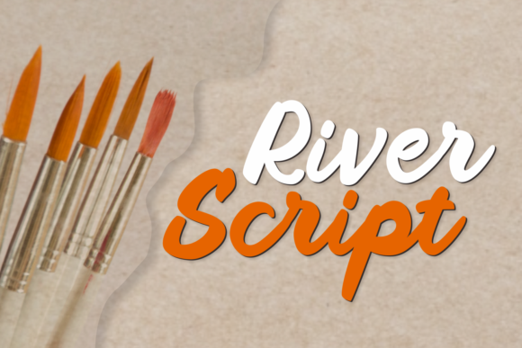 River Script Typeface for Authentic Digital Branding