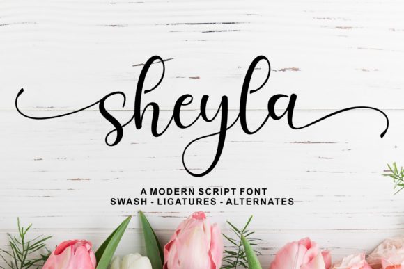 Sheyla Script: A Modern Handwritten Typeface for Elegant Web Design