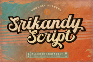 Srikandy Script: The Bold Handwritten Typeface for Crafters