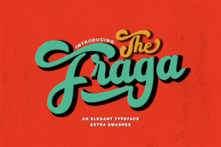 The Fraga Script: A Vintage Handwritten Font for Standout Branding