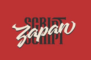 Zapan Script: A Bold Handwritten Typeface for Editorial Design